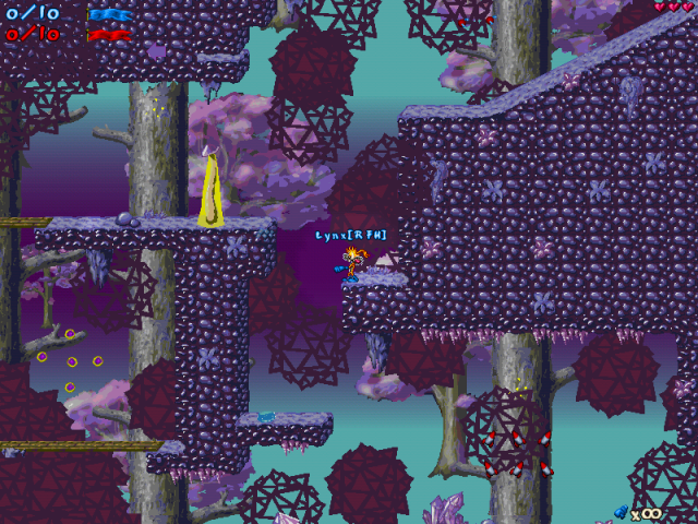 Several asymmetrical levels 1